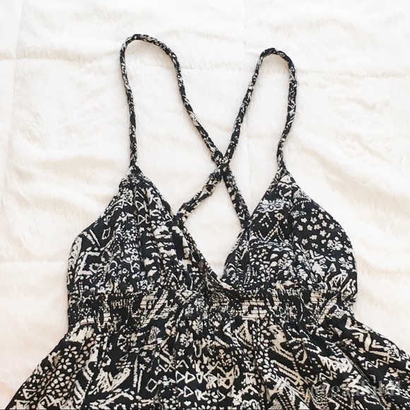 Urban Outfitters Ecoté Braided Boho Sundress Large - Picture 8 of 8